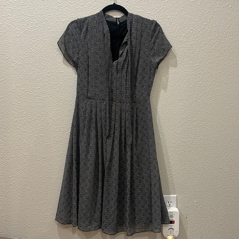 Ann Taylor Chevron Dress